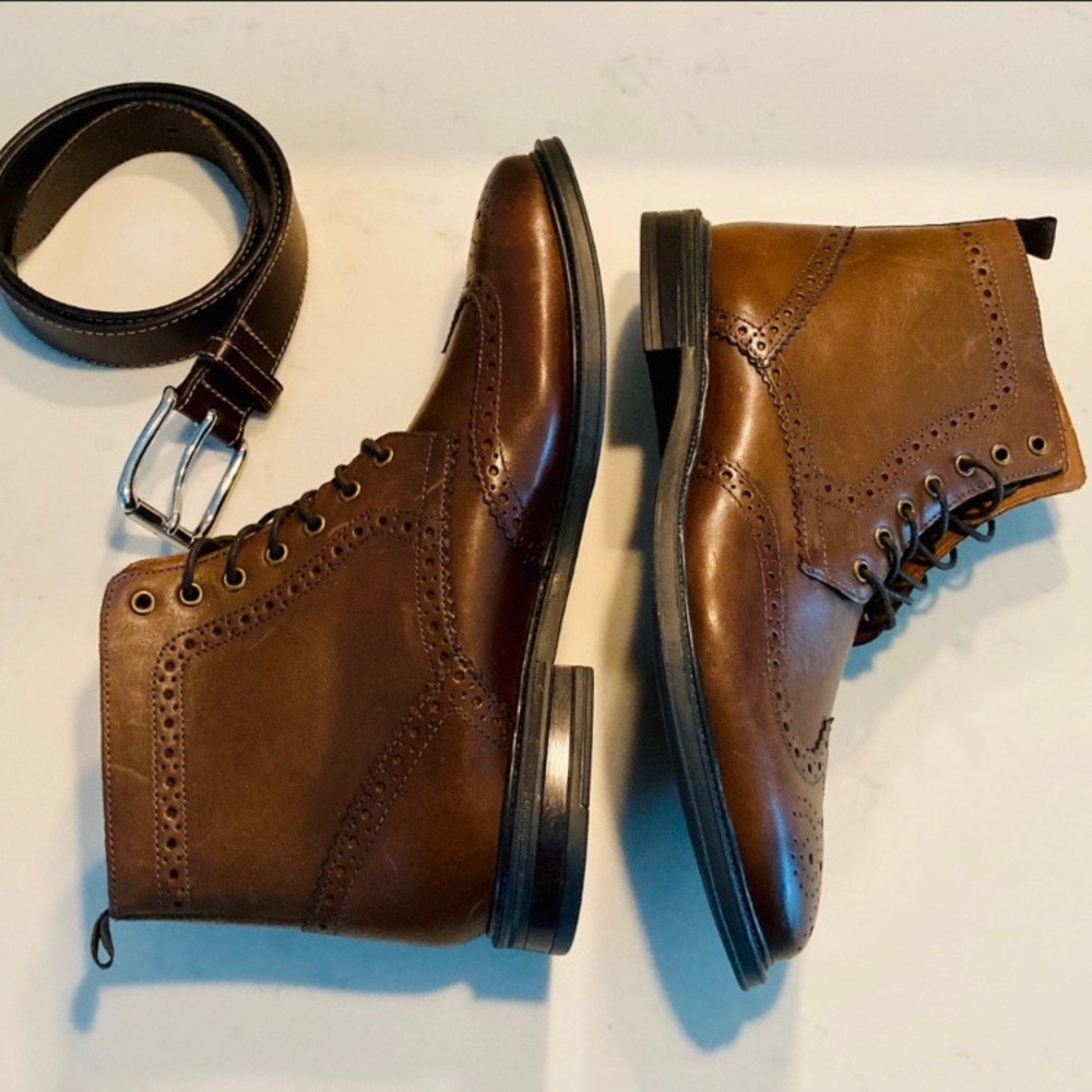 📌LEATHER BOOTS